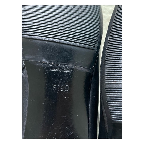 Authentic Gucci Black Leather Ankle Boots – Size 8.5 (Style 10402380) - Picture 8 of 12